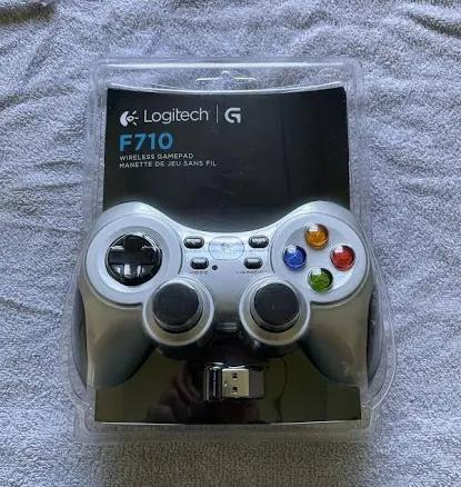 Logitech G F710 Silver Wireless Gamepad for Desktop