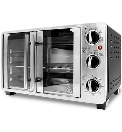 Elite Cuisine Double French Door Toaster Oven Eto3055