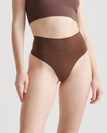 Quince Women's High-Waisted Shaping Thong