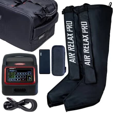 Air Relax Pro AR-4 Professional Compression Boots, FDA Cleared Leg Recovery System, Medical Grade Recovery Boots and Pump