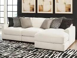 Ashley Elissa Court 3 Piece Modular Sectional with Chaise