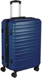 Amazon Basics Hardside Checked Luggage Hardshell Suitcase With Wheels
