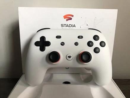 Google Stadia Premiere Edition White Controller No Chromecast Ultra Or