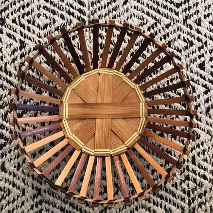 Boho Chic Boho Sun Basket - Home | Color: Brown