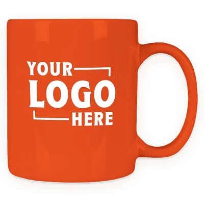 Sample - 11 oz. Ceramic Mug - Orange