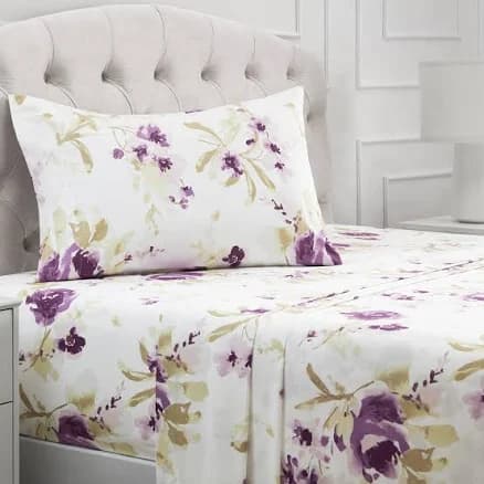 Mellanni Sheet Set Iconic Luxury Brushed Microfiber Deep Pocket Sheet