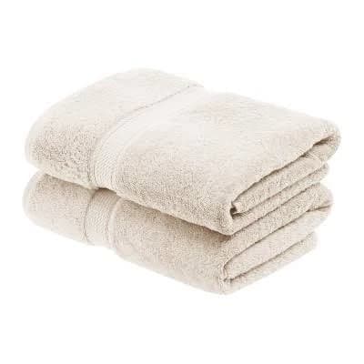 Superior 900 GSM Solid Egyptian Cotton 2-Piece Bath Towel Set