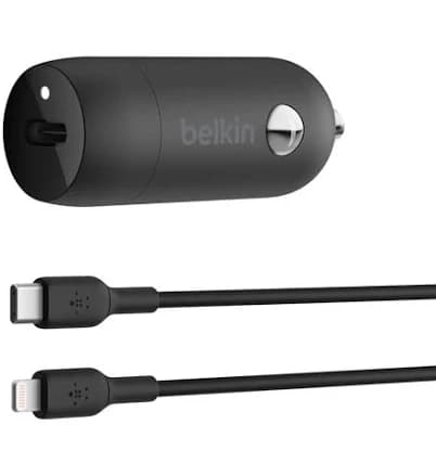 Belkin BoostCharge 30W USB-C Car Charger