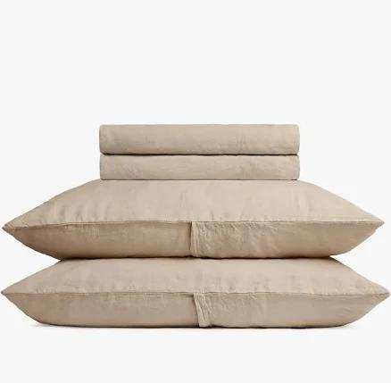 Full Linen Sheet Set in Toast | Parachute