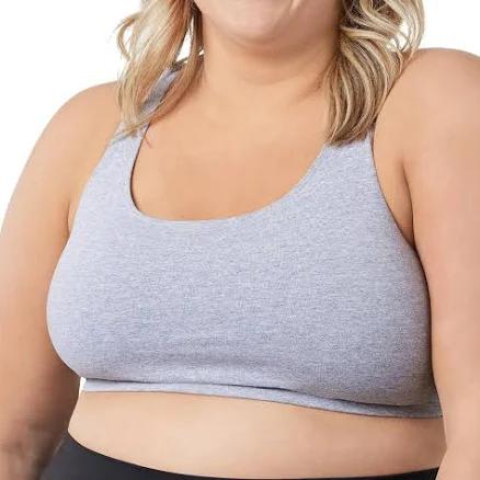 Plus Size Lady Leading Lady Serena Low-Impact Wireless Active Bra 0514 by Leading Lady