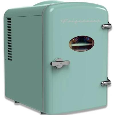 Frigidaire 6 Can Retro Mini Portable Fridge