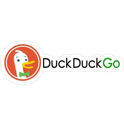 Copy Of Duckduckgo Browser Logo Sticker - Privacy-focused Design Sticker