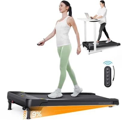 UREVO Walking Pad with Auto Incline