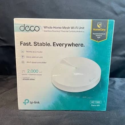 Tp-link Deco M5 White Ac1300 Whole-home Wi-fi Router System With