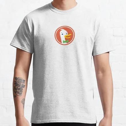 Duckduckgo Browser Logo Sticker Privacy-focused Design Classic T-Shirt