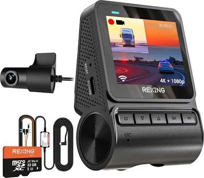 Rexing V1P Flex X4 4K WiFi Dual Dash Cam