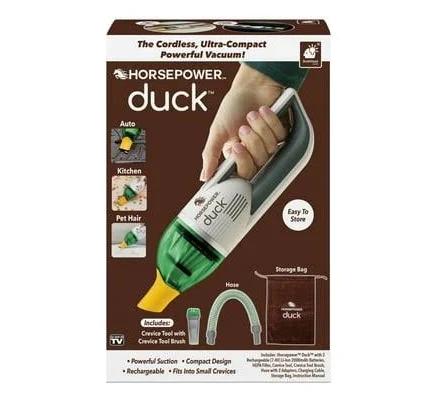 Horsepower Duck Bagless Cordless Filter Bag Compact Vacuum