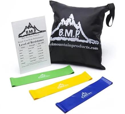 Black Mountain Products Resistance Loop Bands Set of 3