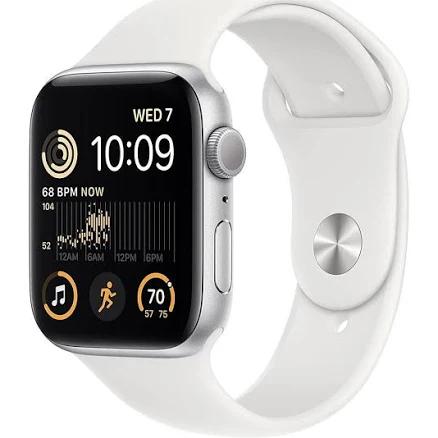 Apple Watch Series SE 2 (2022) GPS + Cellular 40 mm - Aluminium Starlight - Sport band White