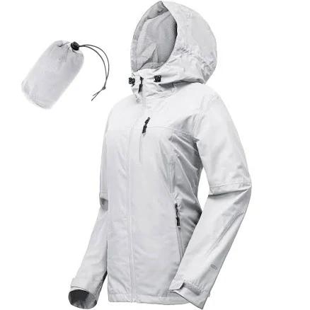 33,000ft Packable Waterproof Rain Jacket with Hood