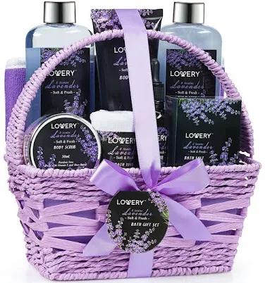 Lovery Lavender & Jasmine Spa Bath Gift Set