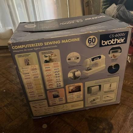 Brother CS-6000i Sewing Machine - Handmade | Color: White | Size: s