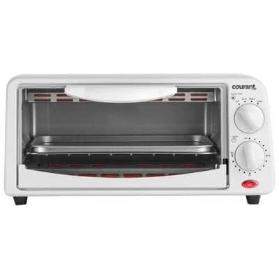 Courant Compact 2-Slice Oven with Toast, Broil & Bake Functions