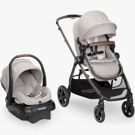 Maxi Cosi Zelia Luxe 5-in-1 Modular Travel System - New Hope Tan