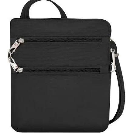 Travelon Anti-Theft Classic Slim Double Zip Crossbody