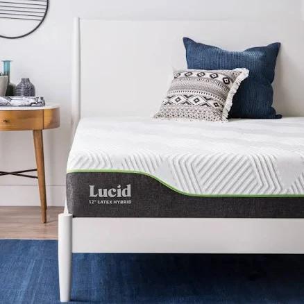 Lucid 12 in. Latex Hybrid Mattress