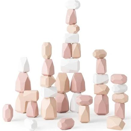 Comfy Cubs Stacking Rocks Educational Toddler Stacking Blocks