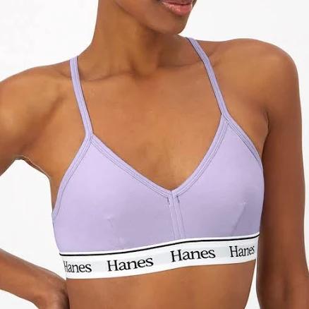 Hanes Women's Sleep Crop Bralette