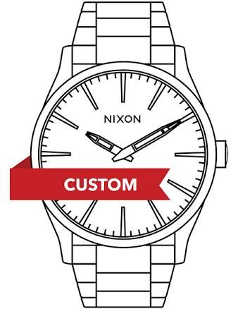 Leather Sentry Watch Nixon