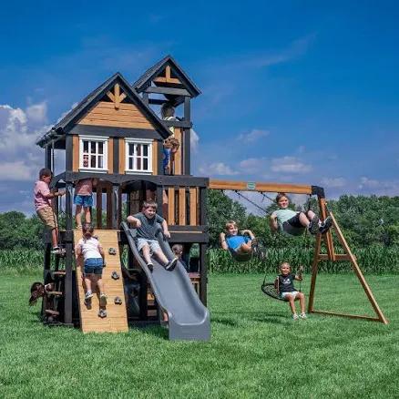 Backyard Discovery Mystic Tower Swing Set