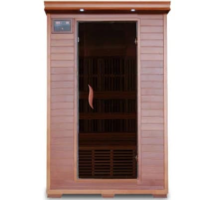 Radiant 2-Person Cedar Infrared Sauna with 6 Carbon Heaters
