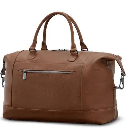 Samsonite Classic Leather Weekender Carry-On Luggage