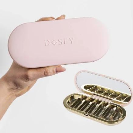 Dosey 7 Day Pill Compact Travel Pill Organizer