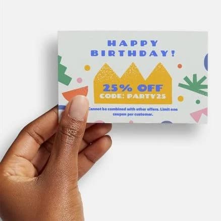 Custom Flyers | 25 qty | 2.5" x 4" | VistaPrint | Design: Gray, Fun & Whimsical