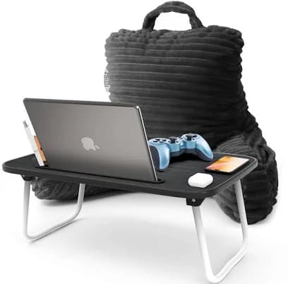 Nestl Reading Pillow Bonus Portable Lap Desk Stand