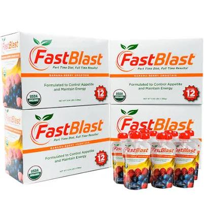 FastBlast Smoothie Four Boxes