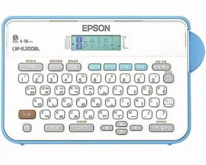 Epson Label Printer Lw-k200bl 418mm 173x109x58mm 400g 69frame