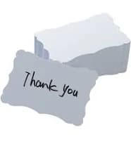 120 Pieces Small Mini Business Cards