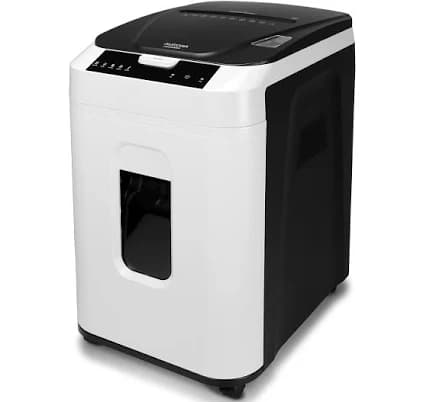Aurora Commercial Grade 200-Sheet Auto Feed High Security Micro-Cut Shredder