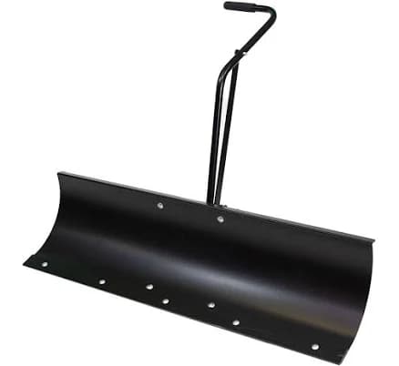 Brinly-Hardy Front Mount Snow Plow for Ryobi Electric Zero-Turn Mowers