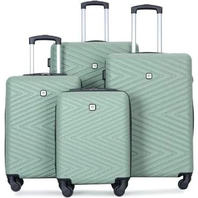 Travelhouse 4 Piece Hardshell Luggage Set