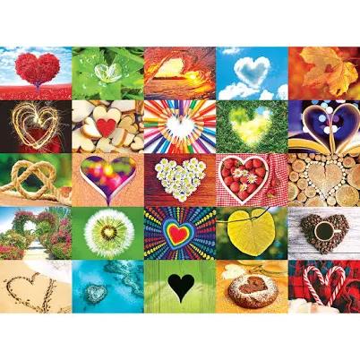 Cra-z-art Kodak 1000-Piece Love Is Everywhere Jigsaw Puzzle