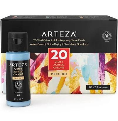 Arteza Craft Acrylic Paint Set