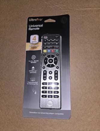 Ultra Pro Universal Remote Sound Bar And Streaming Compatible