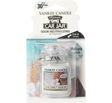 Yankee Candle Car Jar Ultimate Air Freshener Coconut Beach