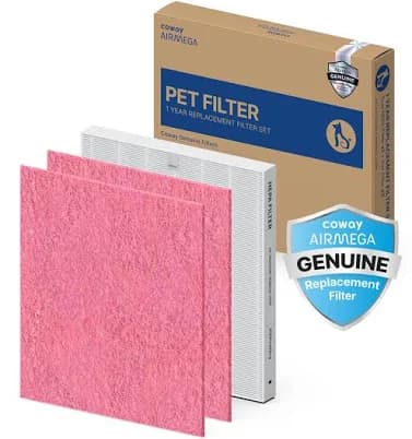 Coway AP-1512HH & 200m Air Purifier Filter Replacement Pet Filter Pack